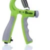 Pulver -Handtrainer 10 To 60kg Met Vingertrainer - Handknijper- Knijphalter - Armtrainer – Gewichten - Hand Knijper Set - Handgripper - Hand Gripper - Grip - Onderarm Trainer - Buigveer – Grip Trainer - Vinger - Hand Spier - Fitness - Groen