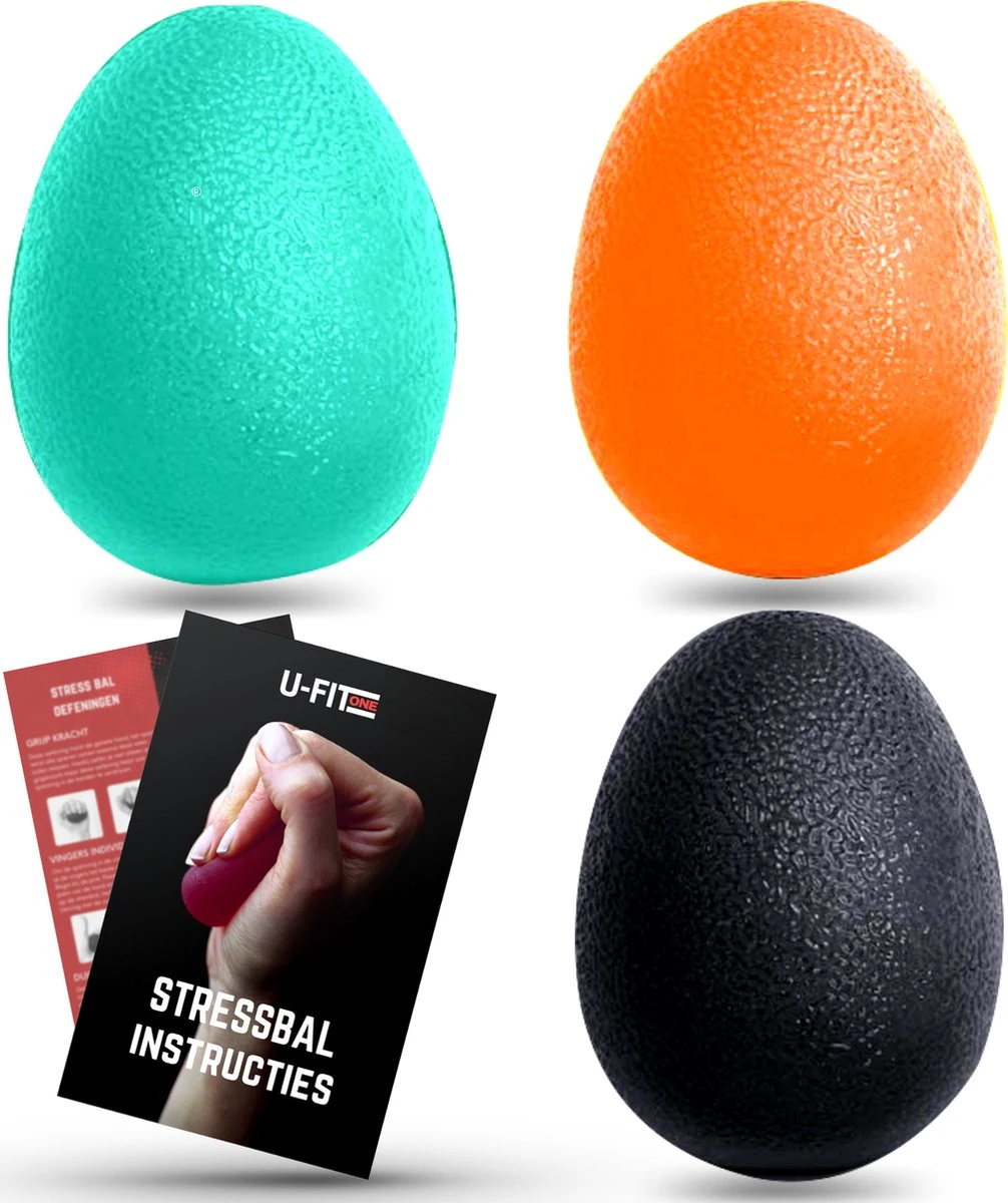 U Fit One® 3 delige Stressbal Set met Handleiding - Stressballen - Fidget - Handtrainer - Handknijper - Knijphalter- Onderarm Trainer - Grijper - Hand & Grip trainer - RSI - Pols - Fitness - ufitone U Fit One® 3 Delige Stressbal Set Met Handleiding - Stressballen - Fidget - Handtrainer - Handknijper - Knijphalter- Onderarm Trainer - Grijper - Hand & Grip Trainer - RSI - Pols - Fitness - Ufitone -Fitnessapparatuur Serie Winkel 1006x1200 1