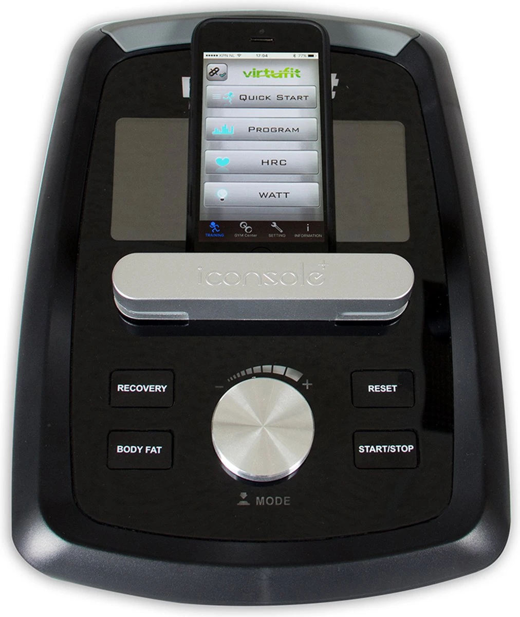 VirtuFit iConsole HTR 2.1 Ergometer - Hometrainer - Incl. gratis trainingsvideo VirtuFit IConsole HTR 2.1 Ergometer - Hometrainer - Incl. Gratis Trainingsvideo -Fitnessapparatuur Serie Winkel