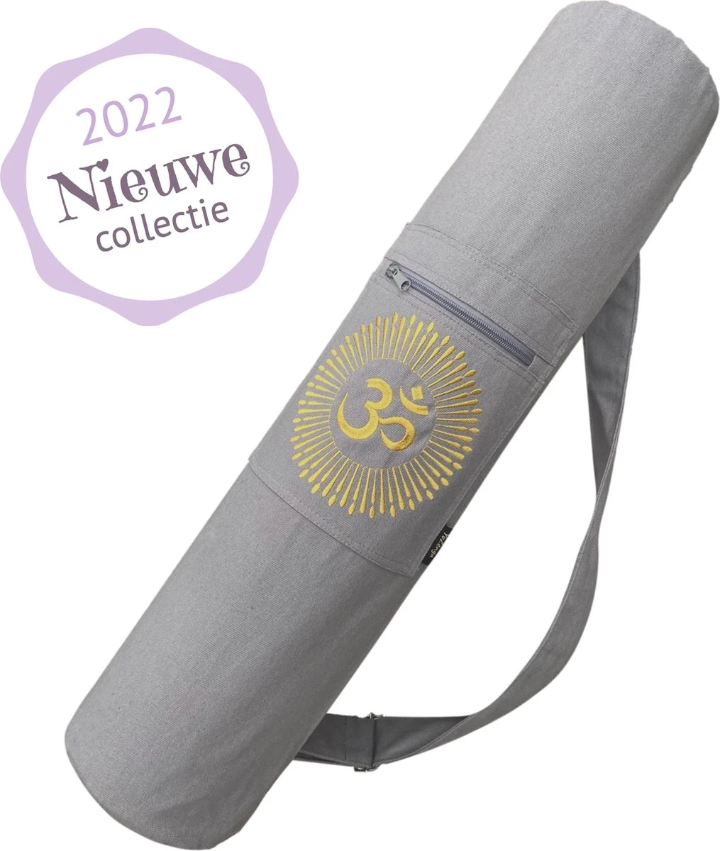 YoZenga yogatas | Ohm Sandy Grey met trekkoord | Sporttas | Yoga koker tas YoZenga Yogatas | Ohm Sandy Grey Met Trekkoord | Sporttas | Yoga Koker Tas -Fitnessapparatuur Serie Winkel 1015x1200 3