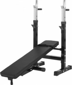 SOUTHWALL Halterbank - Fitnessbank - Verstelbare Haltersteunen - Belastbaar Tot 200kg - Zwart 10 SOUTHWALL Halterbank - Fitnessbank - Verstelbare Haltersteunen - Belastbaar Tot 200kg - Zwart -Fitnessapparatuur Serie Winkel 1017x1200 2