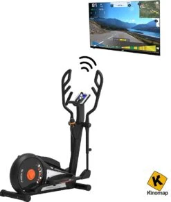 Crosstrainer Focus Fitness Fox 5 IPlus - Incl. Tablethouder En Bluetooth - Rear Driven/Achterwiel Crosstrainer - 14 Trainingsprogramma's - IPlus Module - Koppelbaar Met Tablet - Crosstrainer Fitness - Voetpedalen Voorzien Van Cushion Pad's -Fitnessapparatuur Serie Winkel 1018x1200