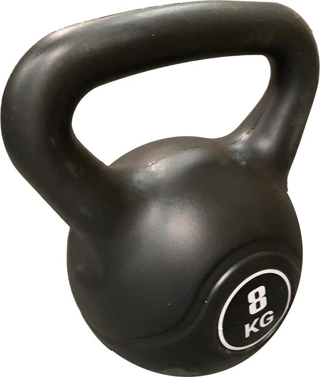 Kettlebell - Fitness - Kettlebells - Gewichten - 8kg - Zwart Merkloos Kettlebell - Fitness - Kettlebells - Gewichten - 8kg - Zwart -Fitnessapparatuur Serie Winkel 1019x1200 1