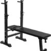 TecTake - Halterbank Voor Lange Halters - Hoogte Verstelbaar - Zwart - 402148 -Fitnessapparatuur Serie Winkel 1029x1200 8