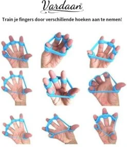 Vingertrainer Set - 3 Delige Set - Krachttrainer - Polstrainer - Handtrainer - Griptrainer - RSI - Finger Expander - Finger Exercise -Fitnessapparatuur Serie Winkel 1033x1200 4