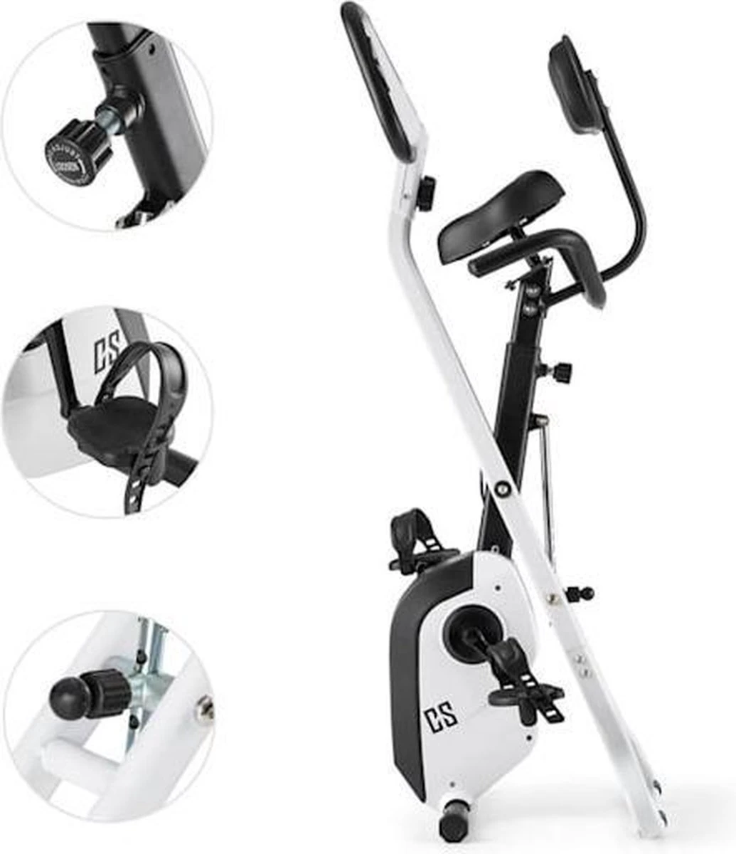 CAPITAL SPORTS Azura X1 - Hometrainer - X-bike - Fitness Fiets - Ergometer - Polssensor - Trainingscomputer - inklapbaar - 8 standen - max. 120 kg CAPITAL SPORTS Azura X1 - Hometrainer - X-bike - Fitness Fiets - Ergometer - Polssensor - Trainingscomputer - Inklapbaar - 8 Standen - Max. 120 Kg -Fitnessapparatuur Serie Winkel