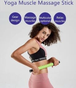 Spier Massage Roller | Stick Roller | Trigger Point | Voor Beginners & Ervaren Sporters | Vermindering Spierpijn | Verkleefde Spieren | Kramp En Stijfheid | Helpt Herstellen | Meer Doorbloeding -Fitnessapparatuur Serie Winkel 1038x1200 2
