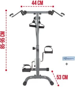 3-in-1 Hometrainer Fietstrainer Fitness Stoelfiets Armtrainer Pedaaltrainer - Voor Senioren Of Revalidatie -Fitnessapparatuur Serie Winkel 1039x1200