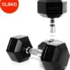 Core Power Hexa Dumbells Set - 2x 12,5 Kg - Gewichten Met Rubber Coating En Verchroomde Grip - Geschikt Voor Professioneel Gebruik, CrossFit En Thuis Fitness - Verkrijgbaar Van 1 Tm 25 Kg 1 Core Power Hexa Dumbells Set - 2x 12,5 Kg - Gewichten Met Rubber Coating En Verchroomde Grip - Geschikt Voor Professioneel Gebruik, CrossFit En Thuis Fitness - Verkrijgbaar Van 1 Tm 25 Kg -Fitnessapparatuur Serie Winkel 1039x1200 4