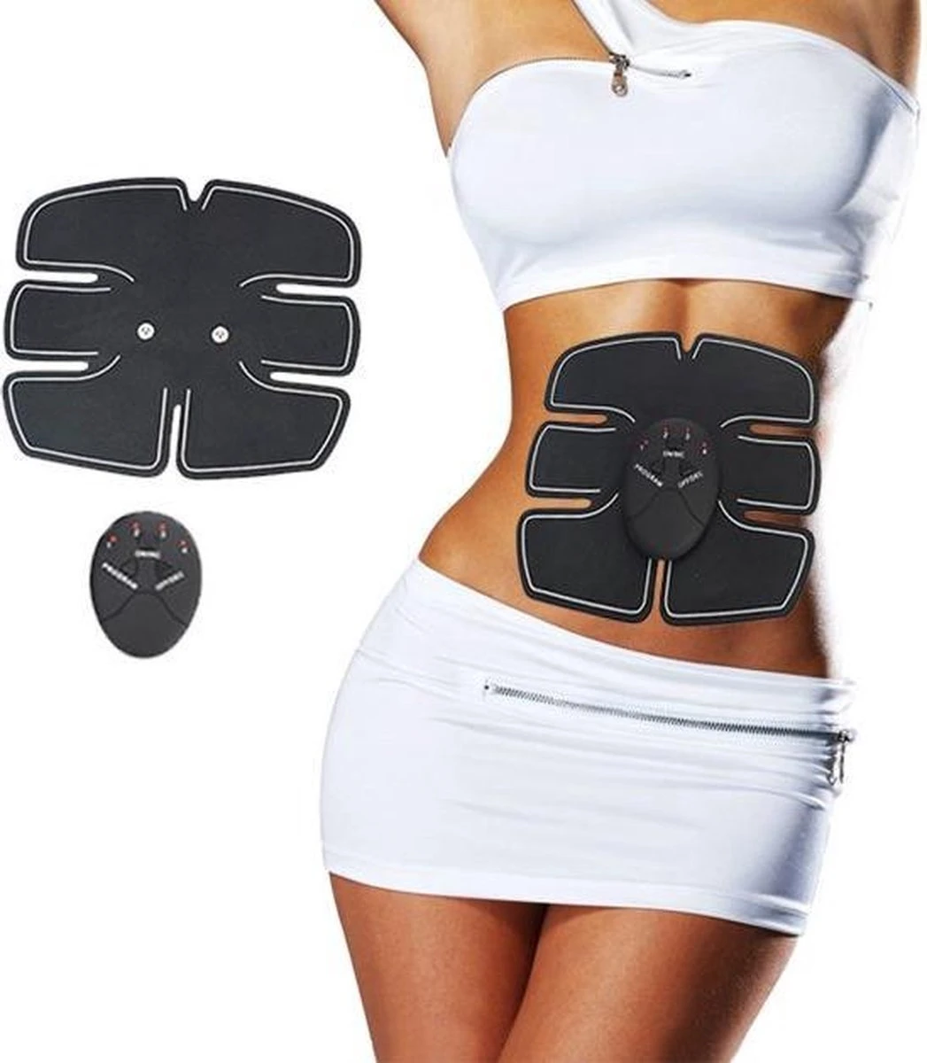 EMS Buikspiertrainer - Massage Apparaat - Elektrische Buiktrainer - Six pack Trainer - AB Trainer - Fitness Afvallen - Lichaam Trainer - Spier Massage - 6 programma’s - Zwart EMS Buikspiertrainer - Massage Apparaat - Elektrische Buiktrainer - Six Pack Trainer - AB Trainer - Fitness Afvallen - Lichaam Trainer - Spier Massage - 6 Programma’s - Zwart -Fitnessapparatuur Serie Winkel 1047x1200 1