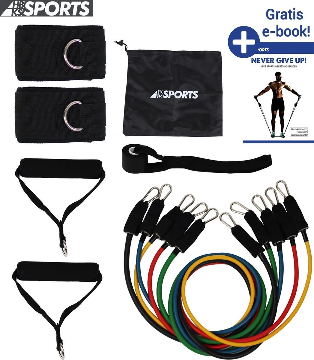 Weerstandsbanden Set - 11-delige Set - Resistance Band - Fitness Elastiek Set - Muscle Bands Elastic - met Handvatten Weerstandsbanden Set - 11-delige Set - Resistance Band - Fitness Elastiek Set - Muscle Bands Elastic - Met Handvatten -Fitnessapparatuur Serie Winkel 1047x1200 3