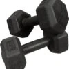 Merkloos Dumbbells - Set Van 2x 2kg - Zwart -Fitnessapparatuur Serie Winkel 1049x1200 1