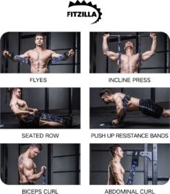 FITZILLA - Weerstandsband - Fitness Elastiek - Resistance Band - Tot 60kg - Halter - Opbergtas -Fitnessapparatuur Serie Winkel 1051x1200 1