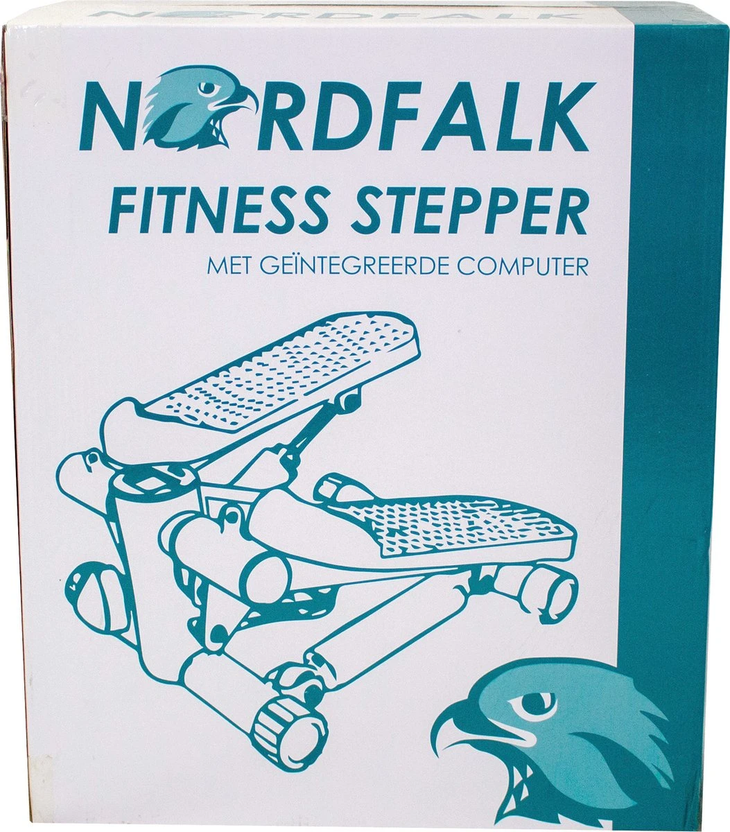 NordFalk fitness stepper - Mini stepper - Hometrainer - Fitnessapparaat met computer NordFalk Fitness Stepper - Mini Stepper - Hometrainer - Fitnessapparaat Met Computer -Fitnessapparatuur Serie Winkel