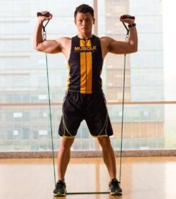 Athletix Weerstandsbanden XL Set - Handvaten - Enkelbanden - Gratis Draagtas & Oefeningen - 5 Resistance Bands -Fitnessapparatuur Serie Winkel 1063x1200 2