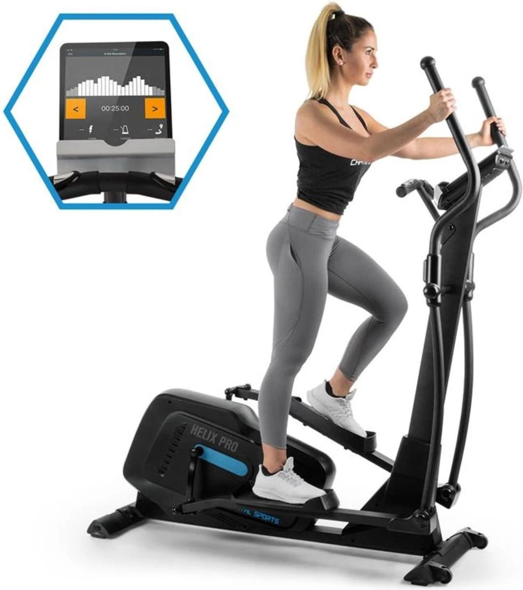 CAPITAL SPORTS Helix Pro Crosstrainer , met Bluetooth 4.0, tablethouder en USB-lader , Max. gebruikersgewicht: 130 kg CAPITAL SPORTS Helix Pro Crosstrainer , Met Bluetooth 4.0, Tablethouder En USB-lader , Max. Gebruikersgewicht: 130 Kg -Fitnessapparatuur Serie Winkel 1064x1200 4