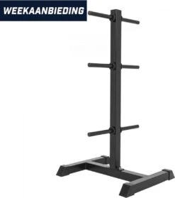 Gorilla Sports Schijvenstandaard Zwart 30/31 Mm - Gewichten Rek - Halterrek -Fitnessapparatuur Serie Winkel 1064x1200 9