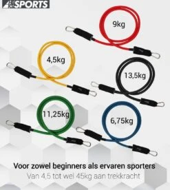 Weerstandsbanden Set - 11-delige Set - Resistance Band - Fitness Elastiek Set - Muscle Bands Elastic - Met Handvatten 5 Weerstandsbanden Set - 11-delige Set - Resistance Band - Fitness Elastiek Set - Muscle Bands Elastic - Met Handvatten -Fitnessapparatuur Serie Winkel 1075x1200 1