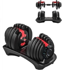 Bowflex SelectTech 552i Verstelbaar Dumbbell Set - Gewichten - Kunststof - 24 Kg 9 Bowflex SelectTech 552i Verstelbaar Dumbbell Set - Gewichten - Kunststof - 24 Kg -Fitnessapparatuur Serie Winkel 1078x1200