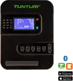 Tunturi Star Fit E100 HR I Plus Hometrainer - Ergometer - Fitnessfiets - Bluetooth - 21 Trainingsprogramma's - 16 Weerstandniveaus - Kleur: Zwart -Fitnessapparatuur Serie Winkel 1079x1200 1