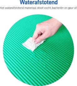 Athletix®‎ Premium NBR Fitnessmat - Yogamat - 183 X 61 X 1.5 Cm - Met Draagriem En Draagtas - Groen -Fitnessapparatuur Serie Winkel 1081x1200 1