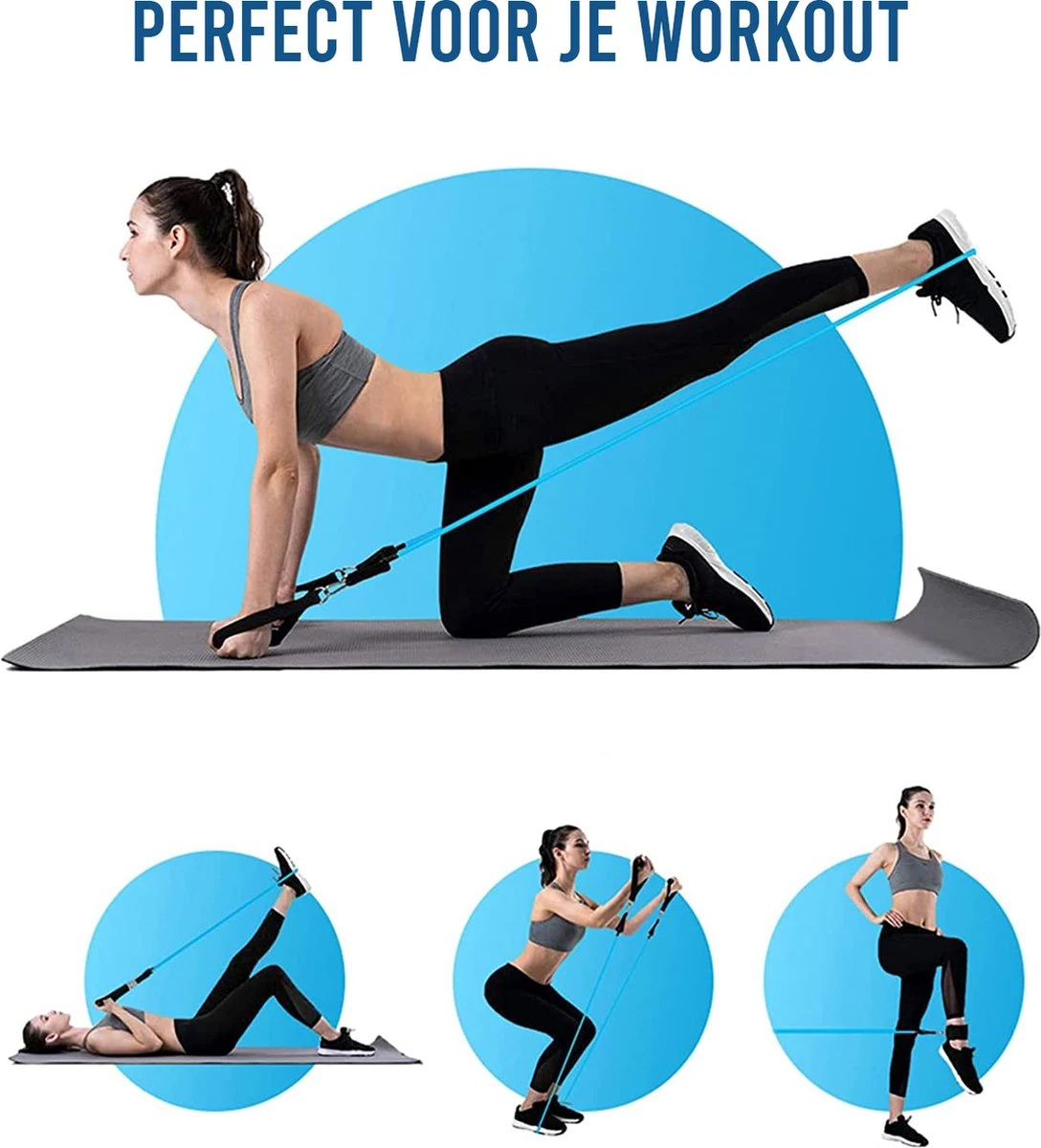 Resistance Band Set – Weerstandsbanden – Fitness Elastiek – Booty Band – Dubbellaags – Incl. Springtouw – Incl. Opbergzak – 11-Delig Resistance Band Set – Weerstandsbanden – Fitness Elastiek – Booty Band – Dubbellaags – Incl. Springtouw – Incl. Opbergzak – 11-Delig -Fitnessapparatuur Serie Winkel 1088x1200 1