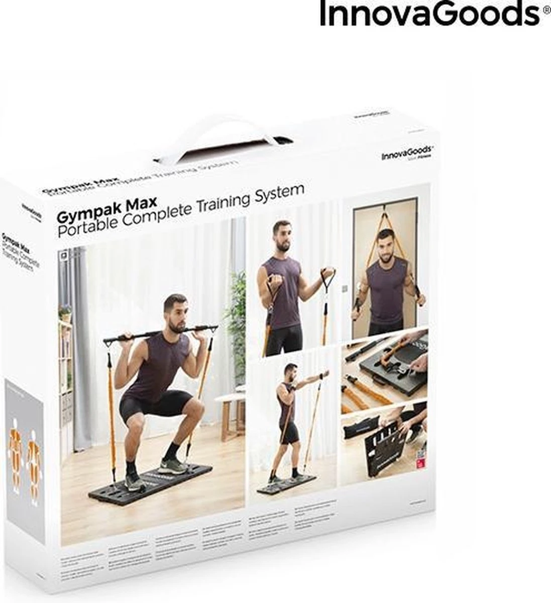 InnovaGoods - Fitness - Sport - Training - Uitgebreid draagbaar trainingssysteem met oefeningengids Gympak Max InnovaGoods - Fitness - Sport - Training - Uitgebreid Draagbaar Trainingssysteem Met Oefeningengids Gympak Max -Fitnessapparatuur Serie Winkel 1097x1200 2