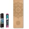 Merkloos TDR - Yoga Mat Met Tas- Natuurlijk Kurk En TPE - Vrij Van Schadelijke Stoffen, Hypoallergeen En 100% (biologisch) Afbreekbaar - Zeer Geschikt Voor Yin Yoga En Kundalini Yoga Met Draagtas En Draagband- 183x66x0,5 Cm - Mandala Bloem -Fitnessapparatuur Serie Winkel 1105x1200 5