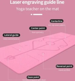 Fuegobird TPE Yoga Mat - Purper - 183 X 61 X 0.6 Cm -Fitnessapparatuur Serie Winkel 1109x1200 1