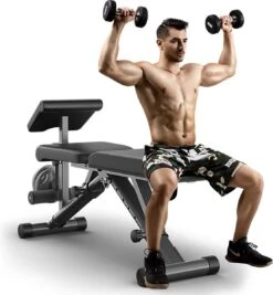 Guerrilla - Verstelbare Halterbank - Fitness Bank Bench Press Verstelbare -Fitnessapparatuur Serie Winkel 1110x1200 3