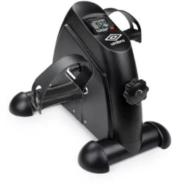 Umbro Stoelfiets - Met Computer - Hometrainer - Bureaufiets - Fietstrainer - Stoelfiets Met Handvaten - Zwart -Fitnessapparatuur Serie Winkel 1113x1200