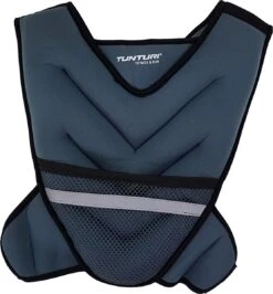 Tunturi Gewichstvest - Gewichtvest - Weight Vest - Gewichtsvest Hardlopen - Verstelbaar - 5kg - Grijs -Fitnessapparatuur Serie Winkel 1113x1200 3