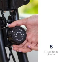 BluMill X-Bike - Opvouwbare Hometrainer - Fitness Fiets - Met Rugleuning - Incl. Extra Weerstandsbanden -Fitnessapparatuur Serie Winkel 1115x1200 2