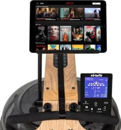 VirtuFit Elite Water Resistance Roeitrainer - Oak - Gratis Trainingsschema -Fitnessapparatuur Serie Winkel 1116x1200