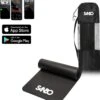 Sanbo Yoga Mat - Zwart - Incl. Luxe Draagtas - 183 X 61 X 0.8 Cm - Extra Dik 8mm - Waterafstotend - Fitness Mat - Meditatie Mat -Fitnessapparatuur Serie Winkel 1121x1200 1