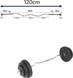 Fitness Trainer - Pull Up Toren - Dip Station – Push Up Bar - Dip Rack Halterbank Inc. 50 Kg GEWICHTEN + Sportbank Fitnessbank + Halterschijven + 3 Halterstangen - Multifunctioneel - Volledig Instelbaar - Opklapbaar -Fitnessapparatuur Serie Winkel 1122x1200 4