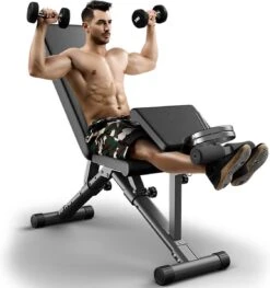 Guerrilla - Verstelbare Halterbank - Fitness Bank Bench Press Verstelbare -Fitnessapparatuur Serie Winkel 1126x1200 10