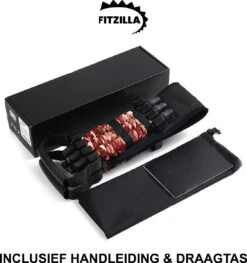 FITZILLA - Weerstandsband - Fitness Elastiek - Resistance Band - Tot 60kg - Halter - Opbergtas -Fitnessapparatuur Serie Winkel 1126x1200 8