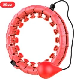 Merkloos Innovagoods Verstelbare Fitness Hoelahoep Met Gewicht - Hoelahoep Voor Volwassenen En Kinderen - Hula Hoop Fitness - Roze -Fitnessapparatuur Serie Winkel 1128x1200 2
