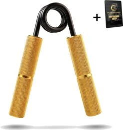 Gouden Grip Handknijper Level 2 (45kg) + GRATIS Griptraining E-book - Handtrainer - Handgripper - Onderarmtrainer - Hand Grips - Knijphalter - Handknijper Fitness - Grip Trainer - Heavy Grip -Fitnessapparatuur Serie Winkel 1132x1200 6