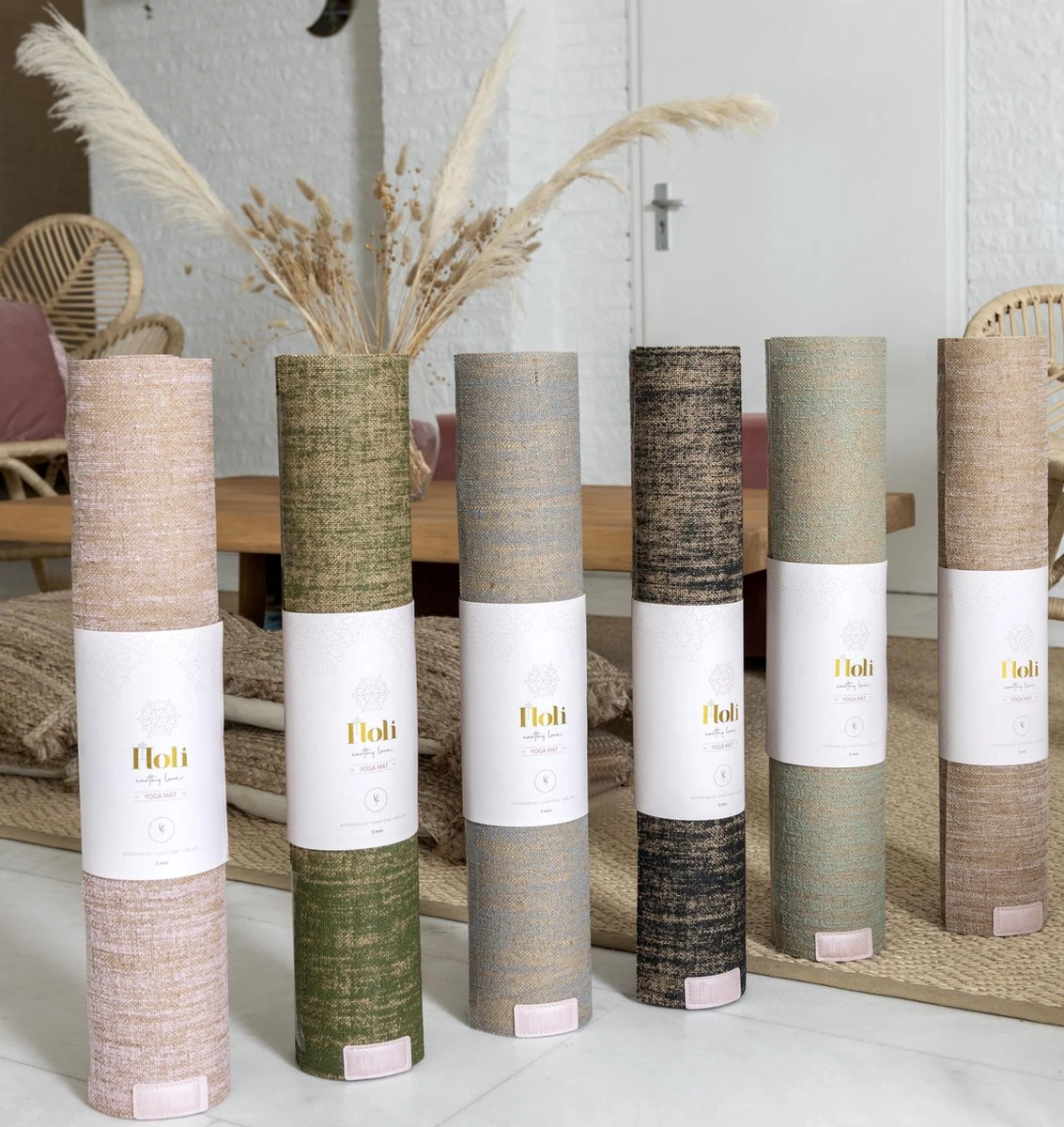 HOLI | Yogamat | Groen | Premium Organic | Jute | 5 MM | 183 cm x 61 cm | Non-slip | Anti-Bacterie | Extra Lang | Fitnessmat | Sportmat | Pilates Mat HOLI | Yogamat | Groen | Premium Organic | Jute | 5 MM | 183 Cm X 61 Cm | Non-slip | Anti-Bacterie | Extra Lang | Fitnessmat | Sportmat | Pilates Mat -Fitnessapparatuur Serie Winkel 1133x1200 2