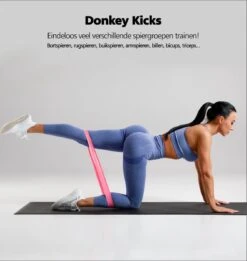 SWILIX ® Resistance Band - Weerstandsbanden - Booty Band - Fitness Elastieken Voor Benen En Billen - Fitness Banden - Set Van 4 -Fitnessapparatuur Serie Winkel 1135x1200 4