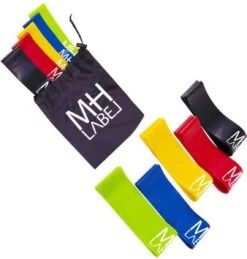 MH Label - Sport Elastiek Band Fitness - Weerstandsbanden - Weerstandselastiek - Fitnessbanden - Fitness Elastieken - Loop Resistance Banden - Gymnastiekband - Trainingsbanden -Fitnessapparatuur Serie Winkel 1144x1200 4