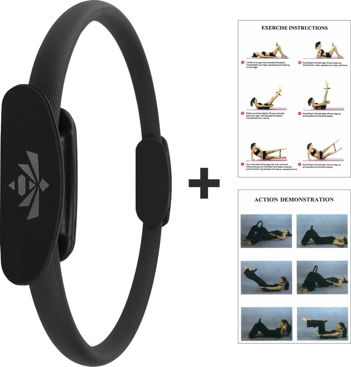 Beeletix Pilates Ring en Mini Pilates Ball Set Inclusief Trainingsschema - Yoga Ring - Fitness Ring - Magic Circle - Weerstandsring - Zwart - Ø 38cm Beeletix Pilates Ring En Mini Pilates Ball Set Inclusief Trainingsschema - Yoga Ring - Fitness Ring - Magic Circle - Weerstandsring - Zwart - Ø 38cm -Fitnessapparatuur Serie Winkel 1145x1200 1