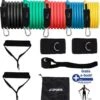 Weerstandsbanden Set - 11-delige Set - Resistance Band - Fitness Elastiek Set - Muscle Bands Elastic - Met Handvatten -Fitnessapparatuur Serie Winkel 1145x1200