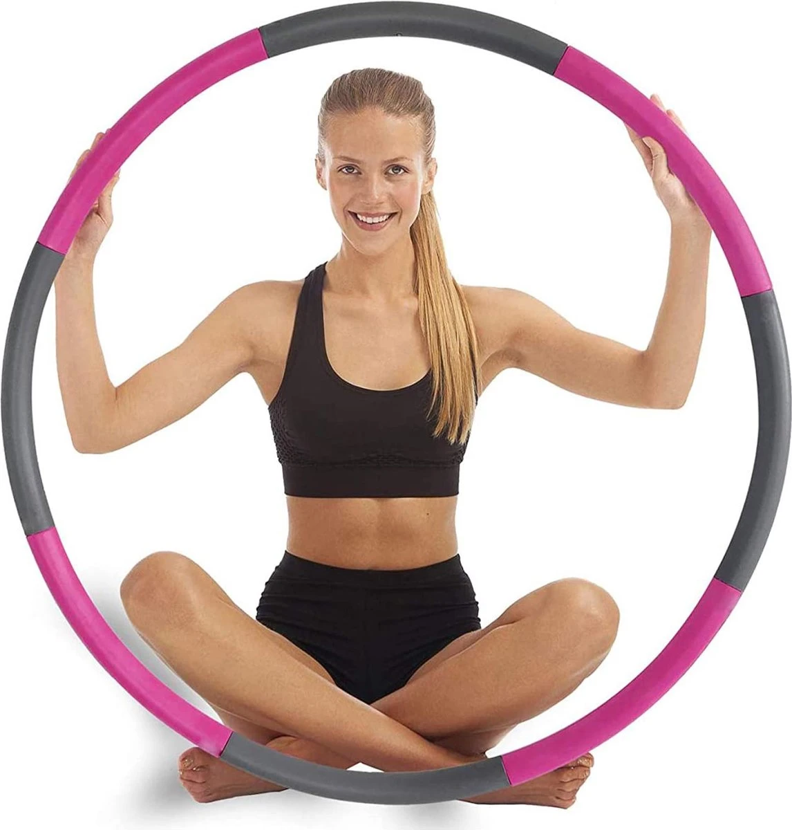 Fitness Hoela Hoop | Sport Hoepel - Hula Hoop - Yoga ring| Perfect om af te vallen, je heupen shapen en Anti Cellulite! | Aanpasbaar gewicht | 8 delen click-design | Voor volwassenen en kinderen| Merkloos Fitness Hoela Hoop | Sport Hoepel - Hula Hoop - Yoga Ring| Perfect Om Af Te Vallen, Je Heupen Shapen En Anti Cellulite! | Aanpasbaar Gewicht | 8 Delen Click-design | Voor Volwassenen En Kinderen| -Fitnessapparatuur Serie Winkel 1146x1200 1