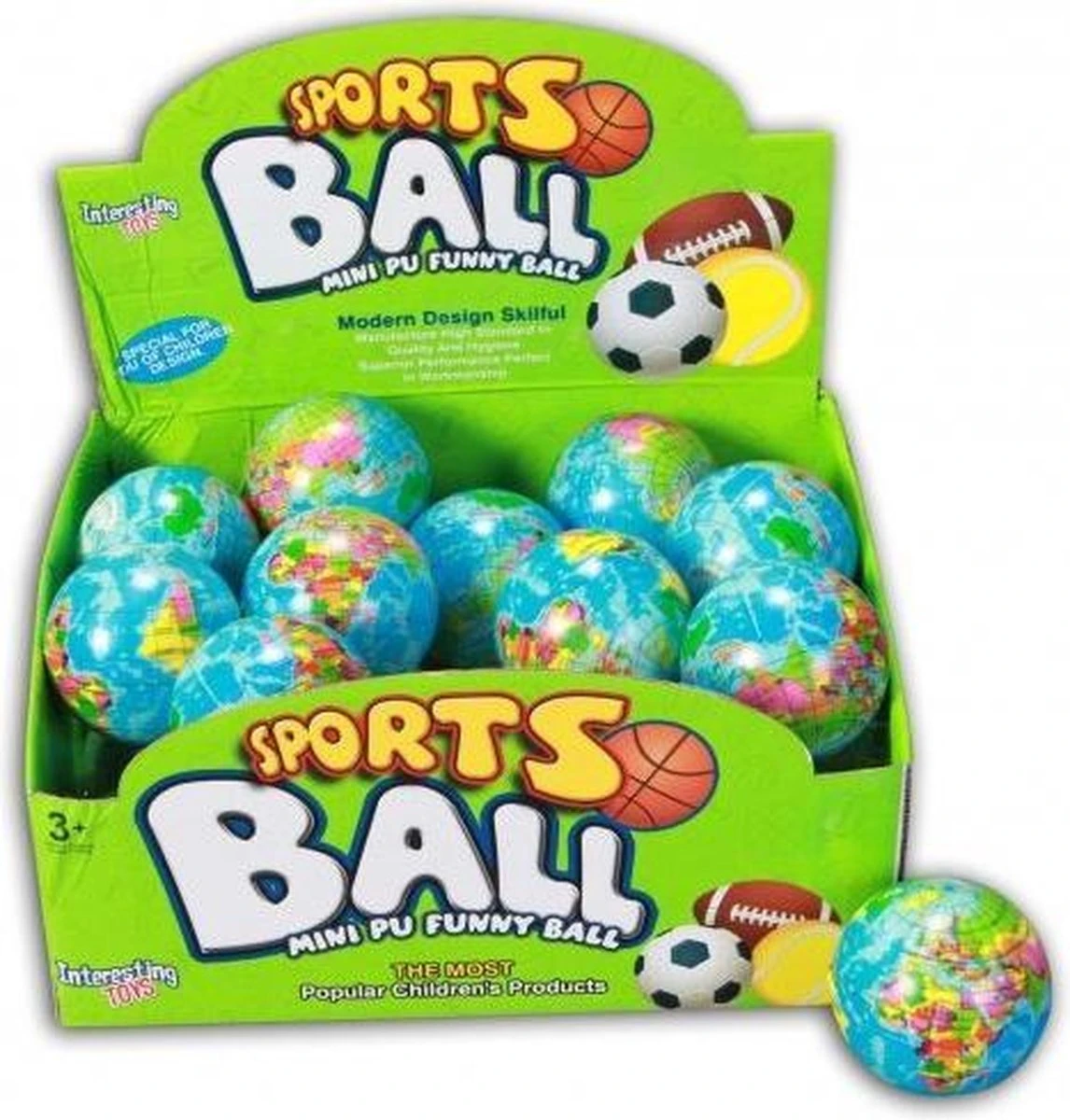 1x Anti-stress balletje planeet aarde/wereldbol/globe 7 cm - Stressballen - Anti-stress producten Merkloos 1x Anti-stress Balletje Planeet Aarde/wereldbol/globe 7 Cm - Stressballen - Anti-stress Producten -Fitnessapparatuur Serie Winkel 1146x1200 5