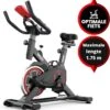 Venom Sports Hometrainer Fiets – Fitness Fiets – Professionele Indoor Cycle Met Lage Instap – Hometrainer Fitness – Hoge Stabiliteit – Spinningfiets – Cardio Bike – LCD Scherm – Verstelbaar – V-belt Aandrijving – Tot 175cm En 150kg – Zwart/Rood -Fitnessapparatuur Serie Winkel 1153x1200 1