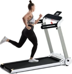 Merax Elektrische Loopband - Opvouwbaar - Inklapbaar Hardloopband - Professioneel - Fitness Hometrainer - Zilver Met Zwart -Fitnessapparatuur Serie Winkel 1159x1200 1