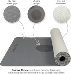 Yoga Mat Sportmat Fitnessmat Antislip Duurzaam Met Yoga Lessen - Grijs 10 Yoga Mat Sportmat Fitnessmat Antislip Duurzaam Met Yoga Lessen - Grijs -Fitnessapparatuur Serie Winkel 1159x1200 2